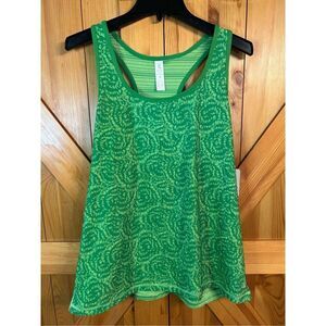 Energy Zone women’s plus 1X tank top nuclear green reversible nwt (0805)